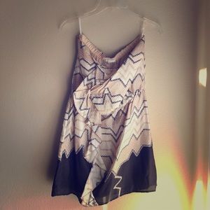 Glam Strapless Dress Size S